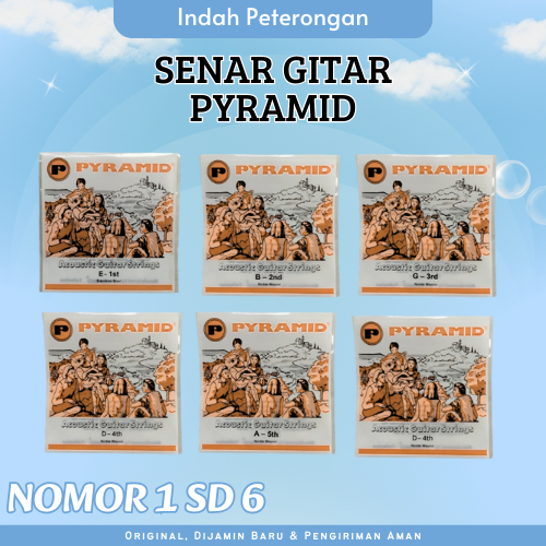 SENAR GITAR PYRAMID/SENAR GITAR ECER