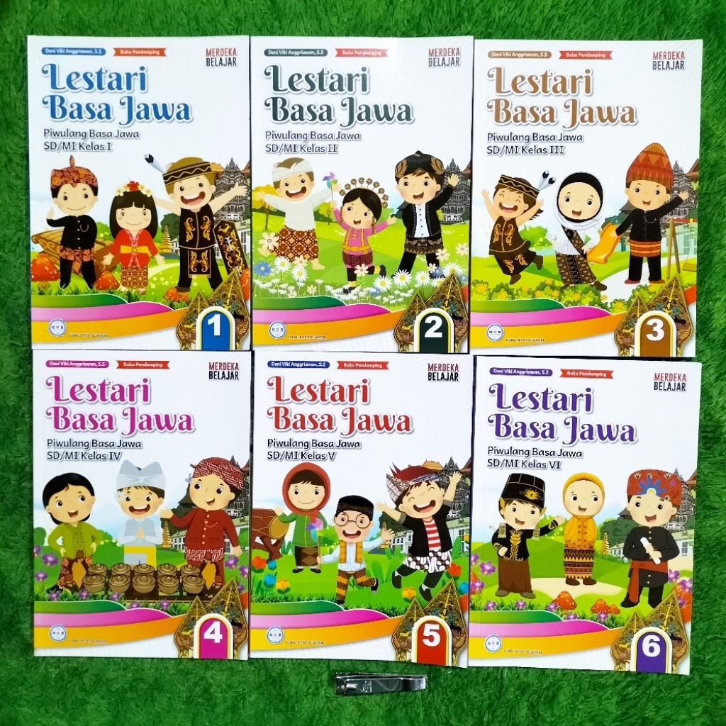 ORIGINAL BUKU LESTARI BASA JAWA PIWULANG KELAS 1 2 3 4 5 6 SD/MI MERDEKA BELAJAR