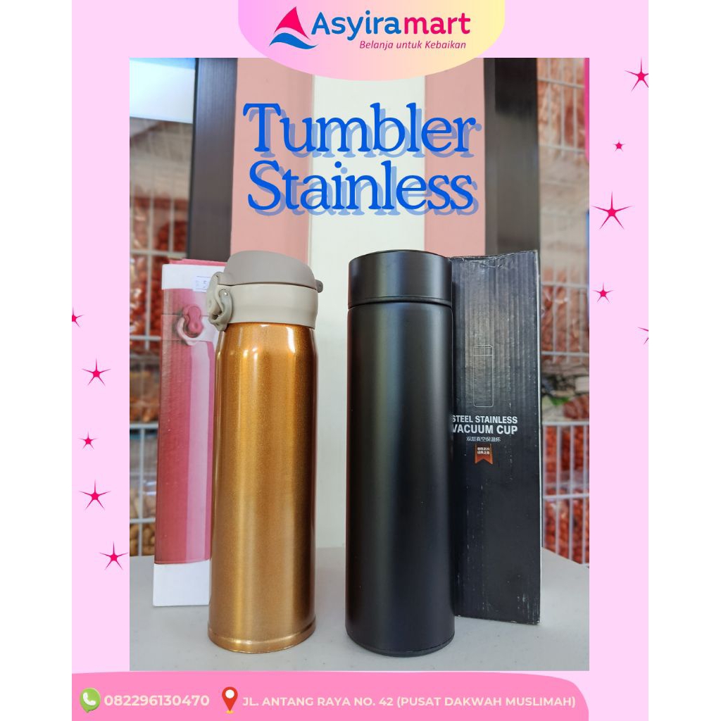 TUMBLER STAINLESS VAKUM CUP