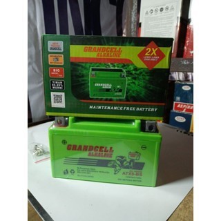 Aki Motor Grendcell Alkaline ATX9-S 12V/9AH Untuk Motor 250cc