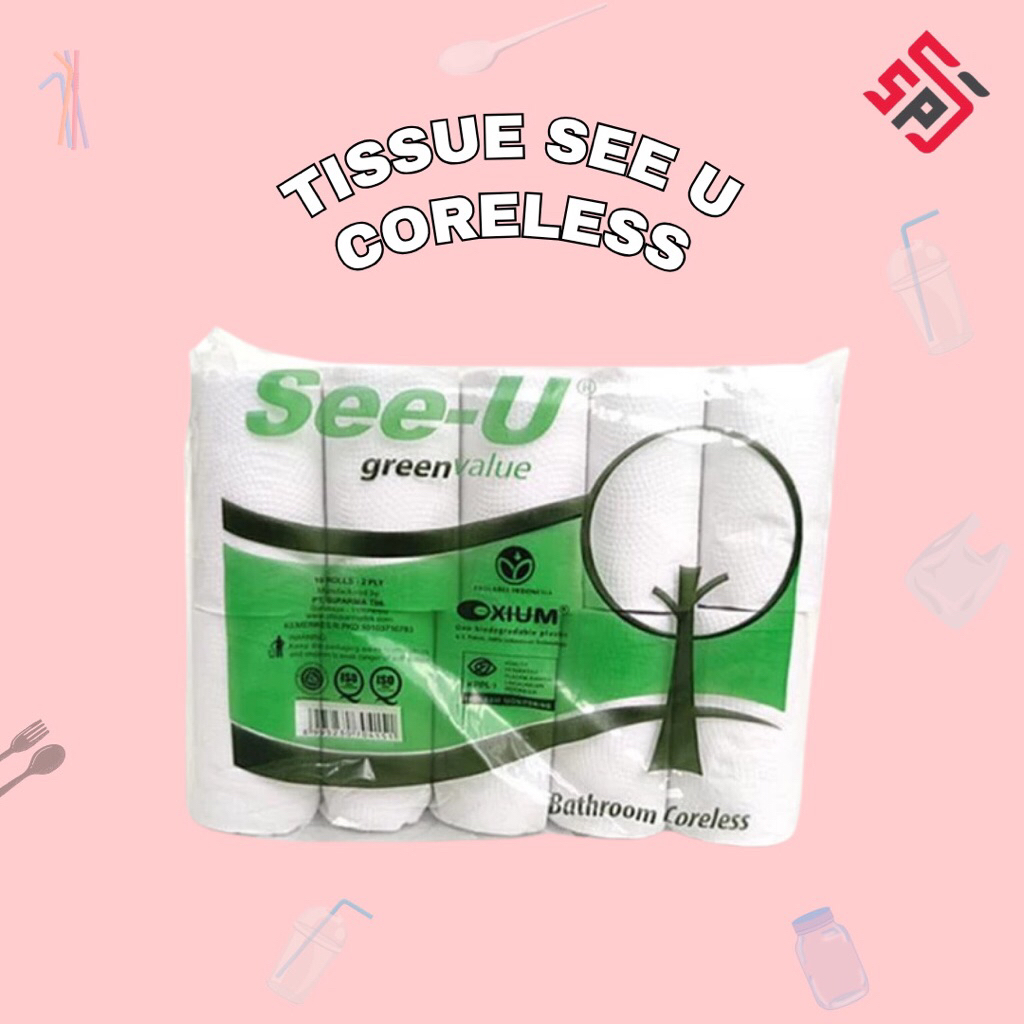 Tissue See U Coreless/Tissue See U Tanpa Tulang