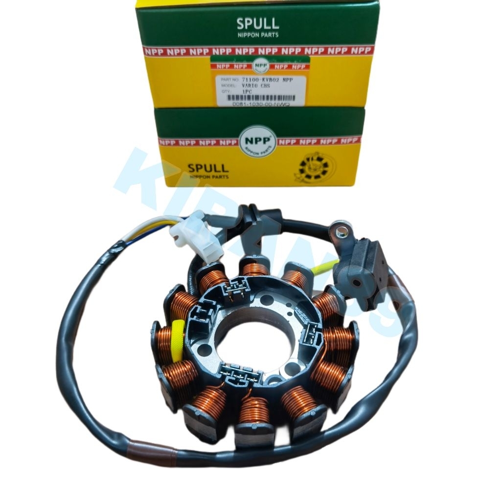 SPULL STATOR KVB VARIO 110 OLD VARIO TECHNO CBS KARBU VARIO KARBU SPULL SPOLL SPOL SPUL ORI NPP