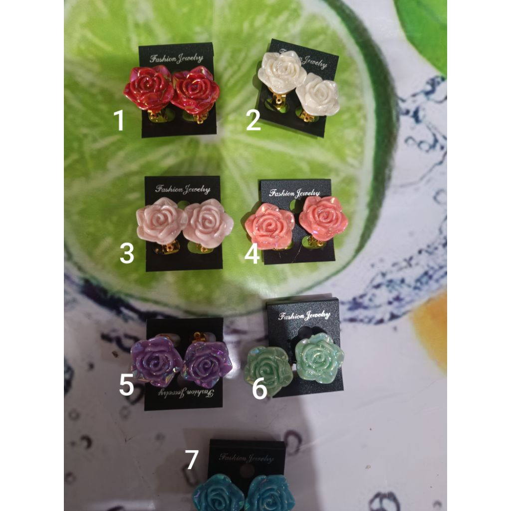 ANTING HIJAB ANTING JEPIT BUNGA GIWANG PENGANTIN