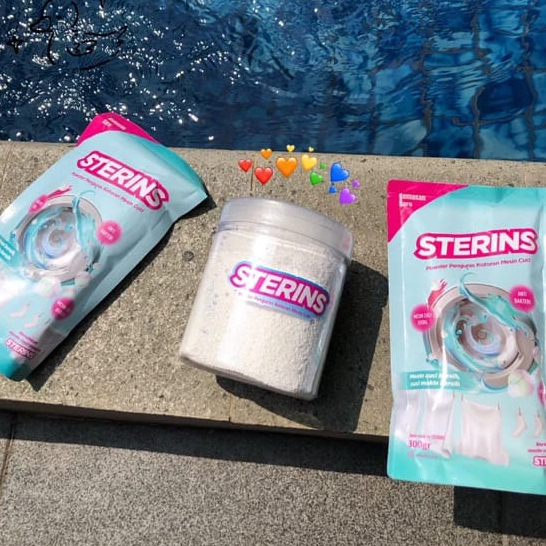 Sterins Washing Machine Cleaner / Pembersih mesin cuci / bubuk pembersih mesin cuci kotor / kebersih