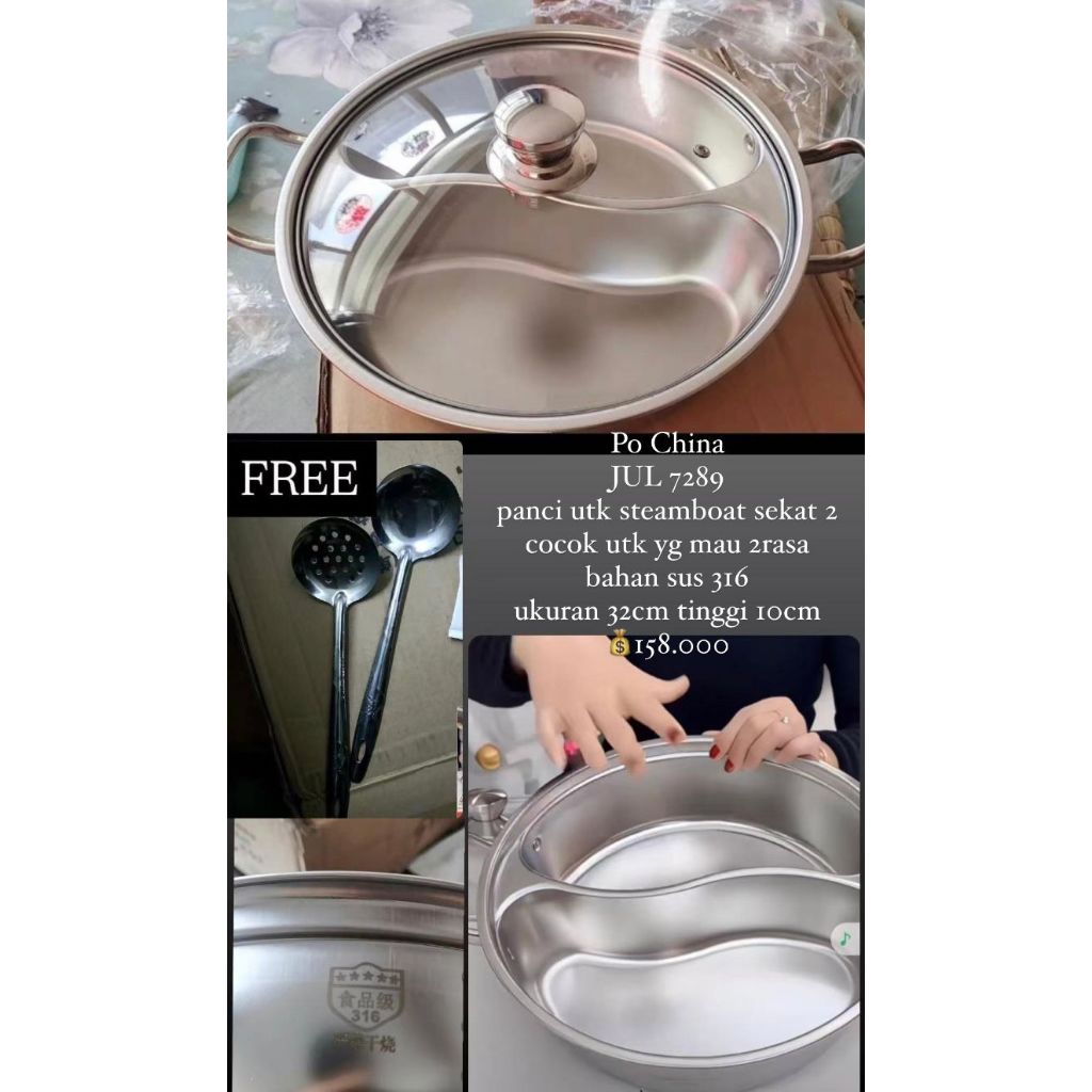 panci steamboat sekat 2