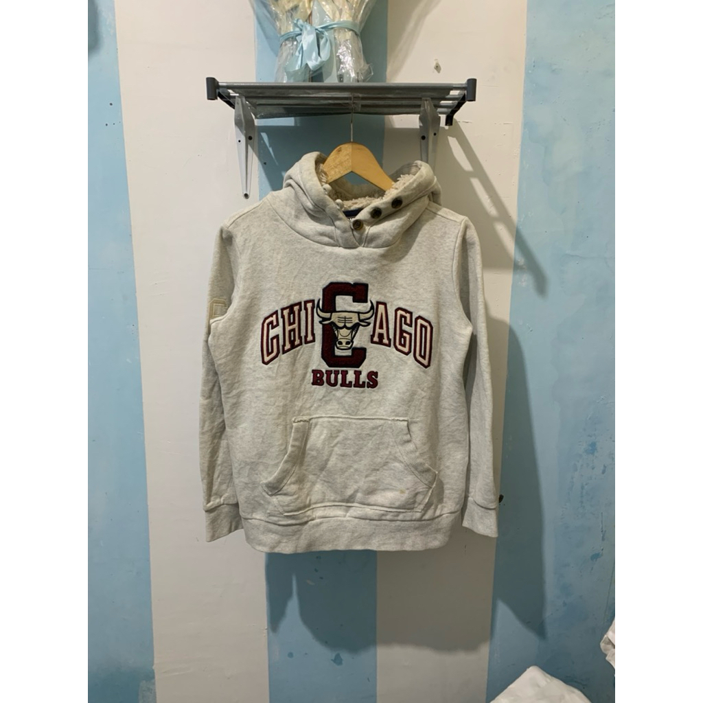 (BACA DESKRIPSI) VINTAGE HOODIE CHICAGO BULLS