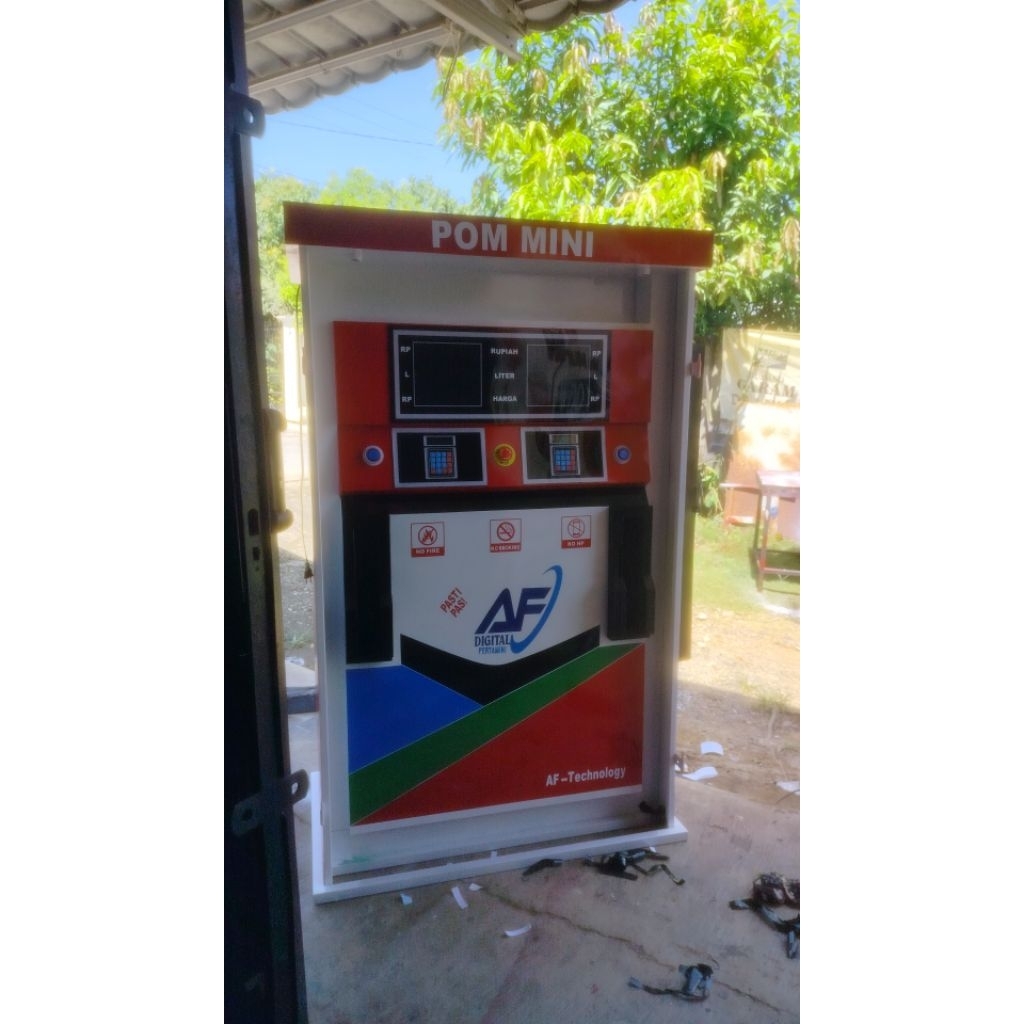 Pertamini digital POM MINI 2 NOZZEL model pintu