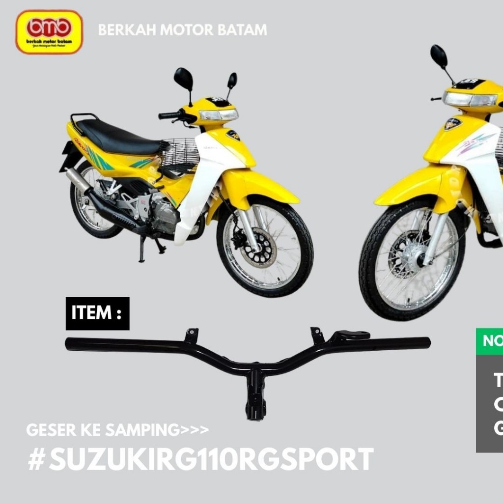 Suzuki RG Sport RG S 110 stang setang stir setir motor handle bar