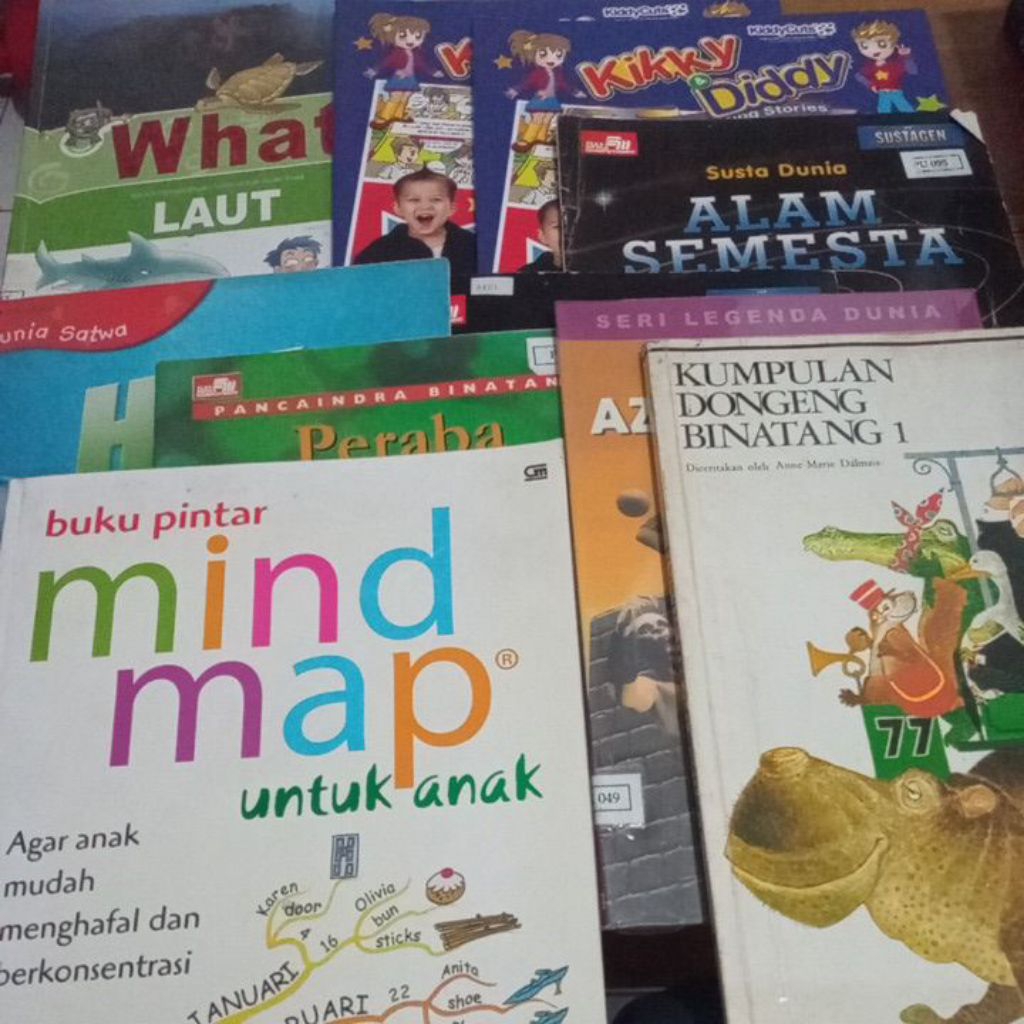 buku anak original berwarna dongeng anak dll