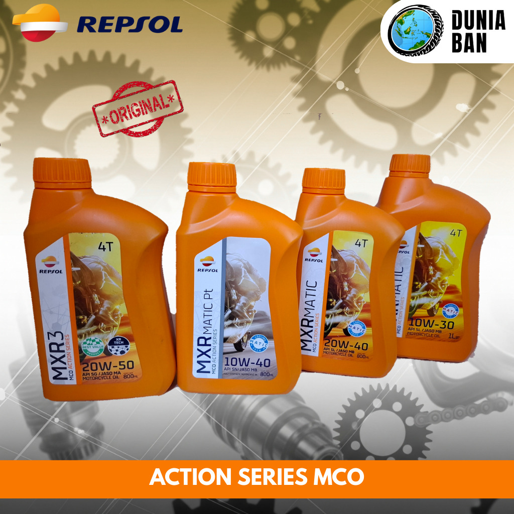 OLI REPSOL untuk Sepeda Motor Matic/Bebek