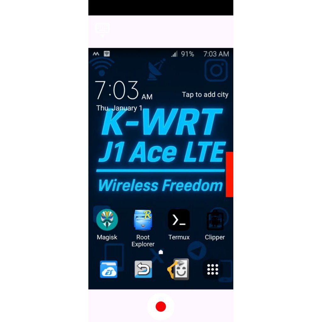 modem hp j1 ace tanpa layar