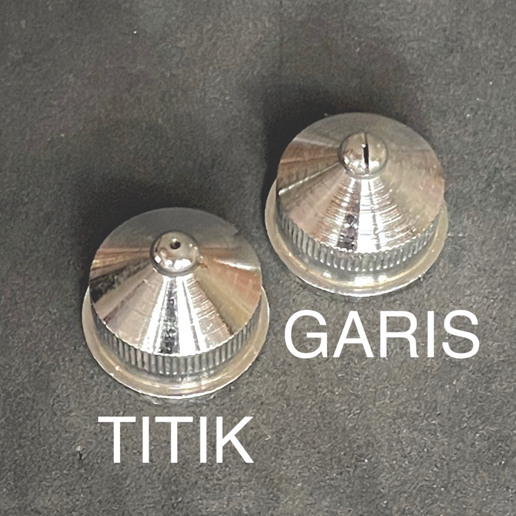 Tutup nozzle luar spray gun / cup nozzle luar spray gun / nozzle spray gun / part spray gun tutup ke