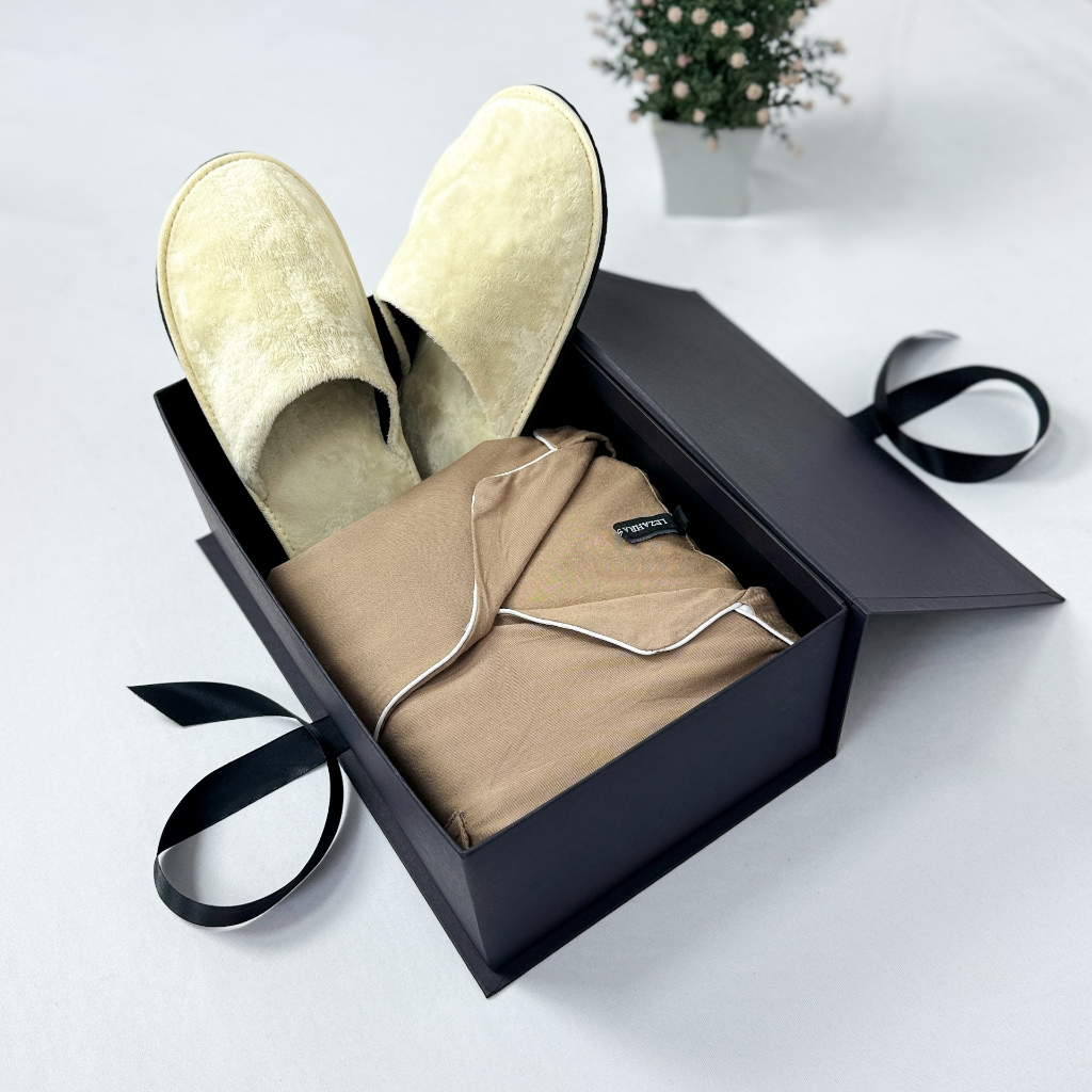 Gift Box Birthday Anniversarry Baju Tidur Pasangan Wanita Pria Piyama Hampers Seserahan Pernikahan