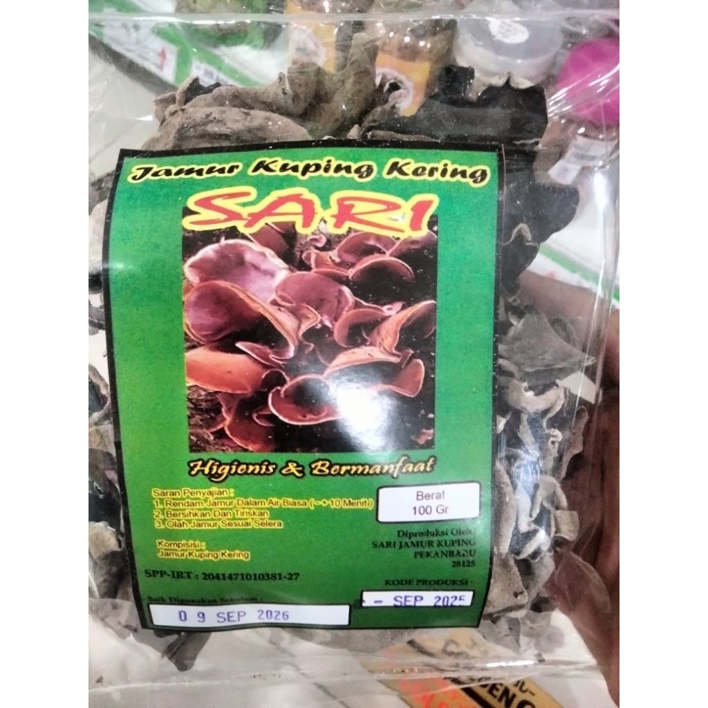 

Jamur kuping kering