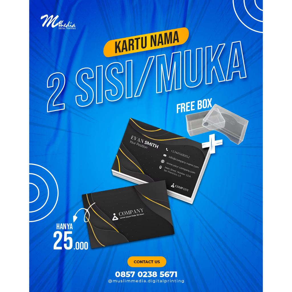 

KARTU NAMA 2 SISI BAHAN ART CARTOON