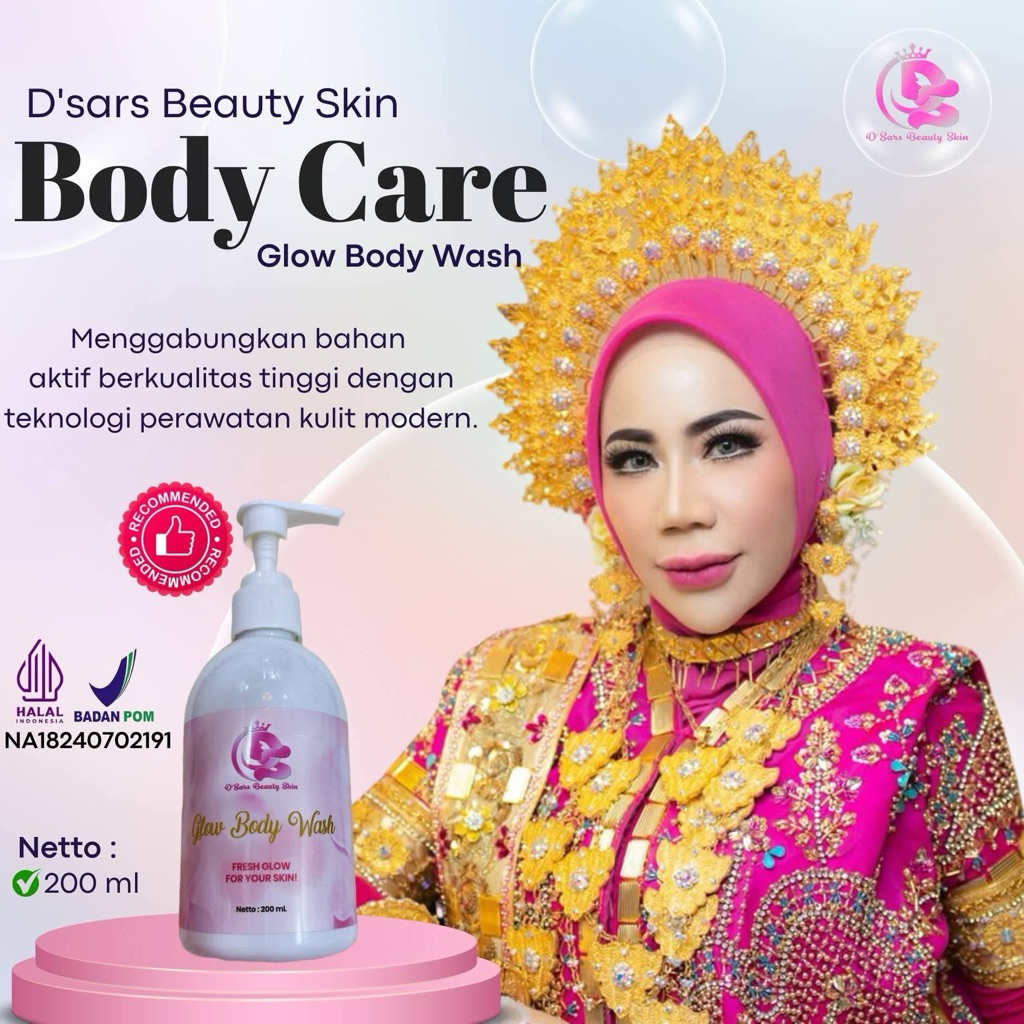 GLOW BODY WASH D’sars Beauty Skin
