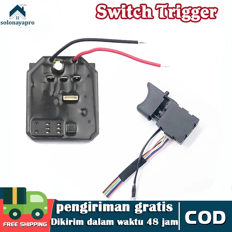 Saklar Modul Impact Wrench JLD Esc Speed Controller Impact Wrench Drill Brushless JLD Switch
