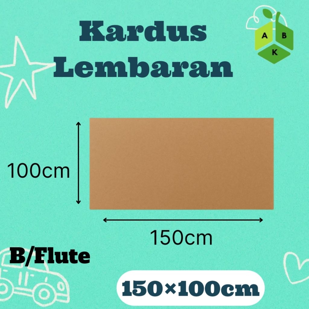 

Ready Kardus Lembaran Sheet Polos 150×100cm
