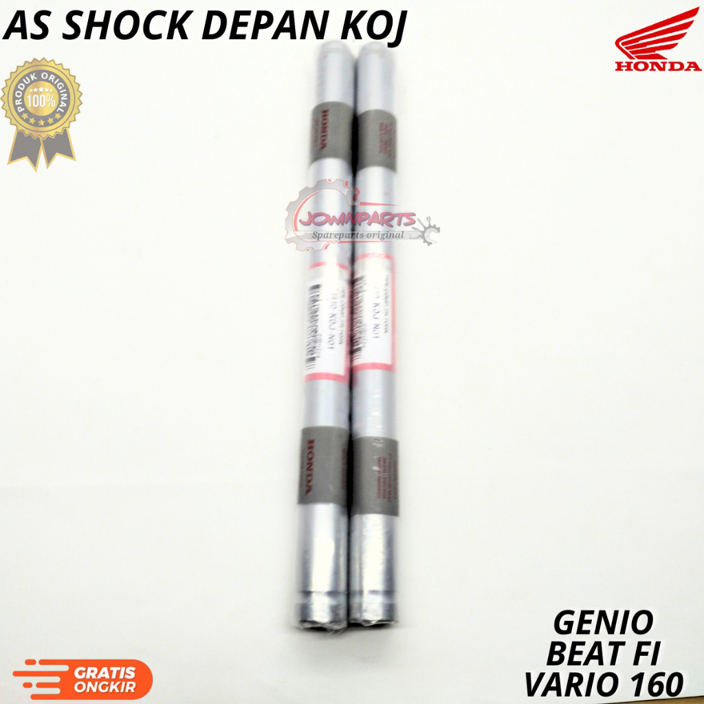 As shock depan honda GENIO,BEAT FI,VARIO 160,KOJ berkulitas original asli ori dan presisi