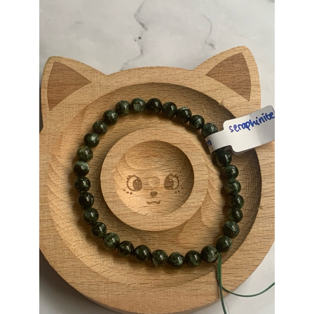 Seraphinite Bracelet (6mm)