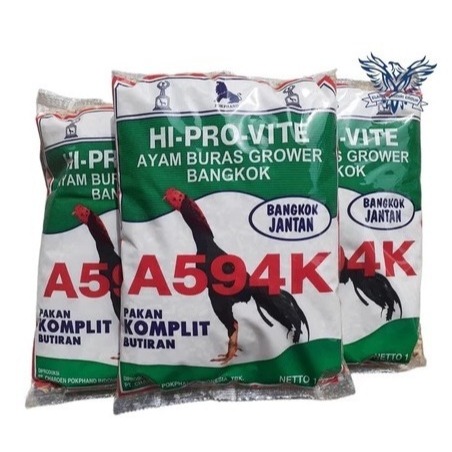 HI-PRO-VITE 594K POKPHAND 100% ORIGINAL PAKAN AYAM ADU PAKAN AYAM BANGKOK PAKAN AYAM GROWER
