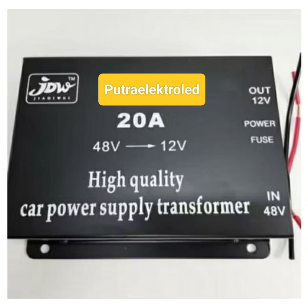 DC - DC Step Down 48V to 12V 20 Amper JDW Original / Step Down DC 48V ke 12V 20A JDW