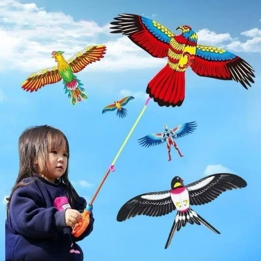 {MY} Mainan Layang Layang Anak Motif Karakter / Mainan Layang Layangan Anak Mainan Anak Layang-layan