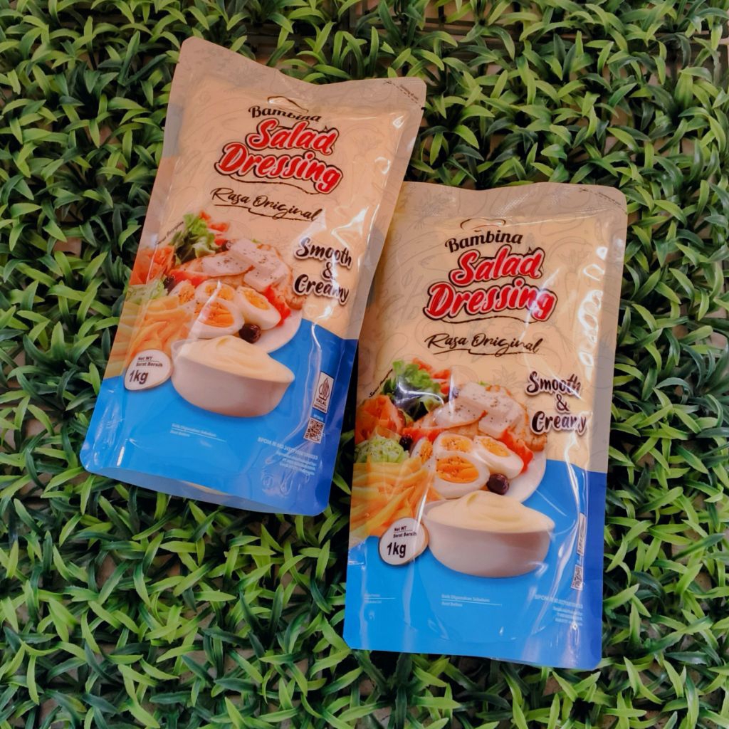

Bambina Salad Dressing Rasa original (Saus Mayonaise) - Berat 1 kg