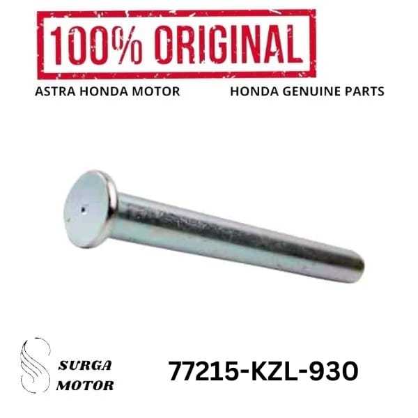 Pin As Engsel Jok Kursi Motor Honda BeAT FI Genio Scoopy Spacy Supra X Vario 77215KZL930 77215-KZL-9