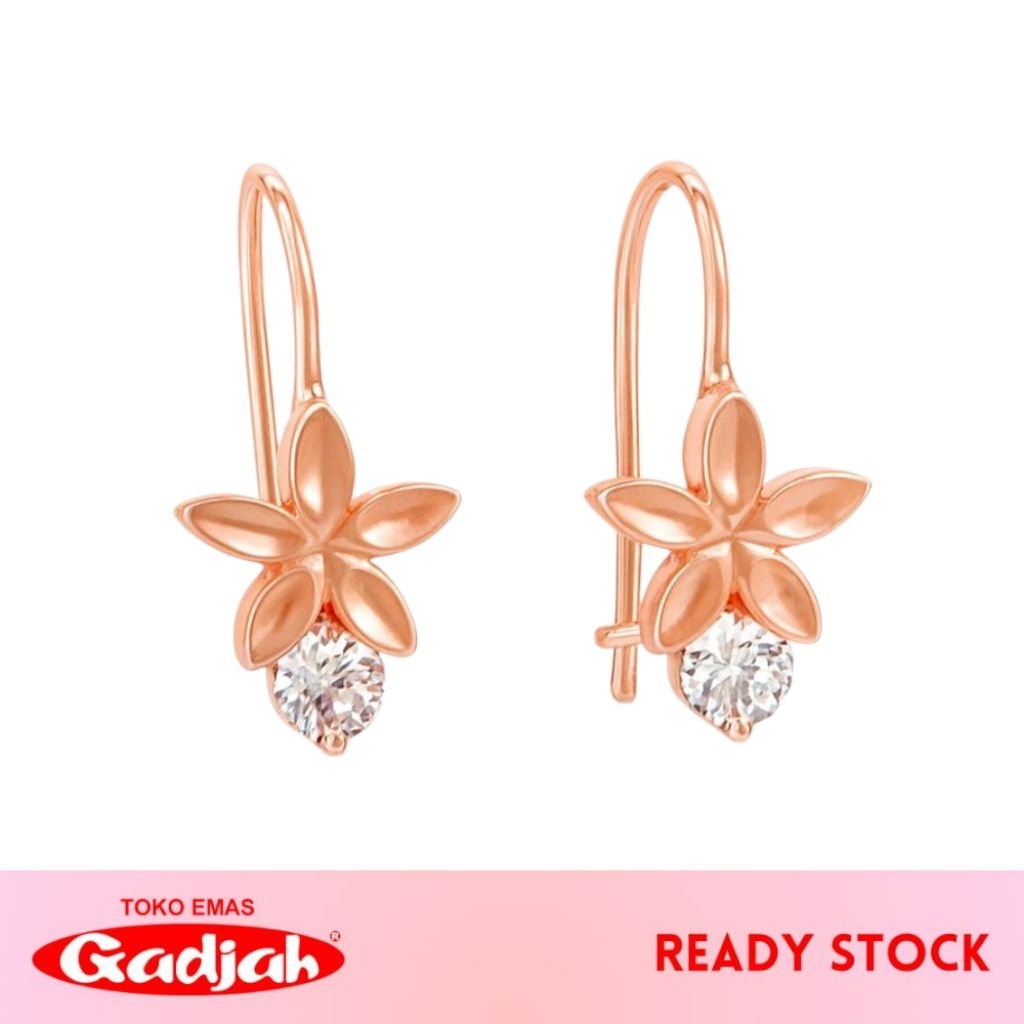 Anting Emas Kawatan Solitaire Gandum - Toko Emas Gadjah