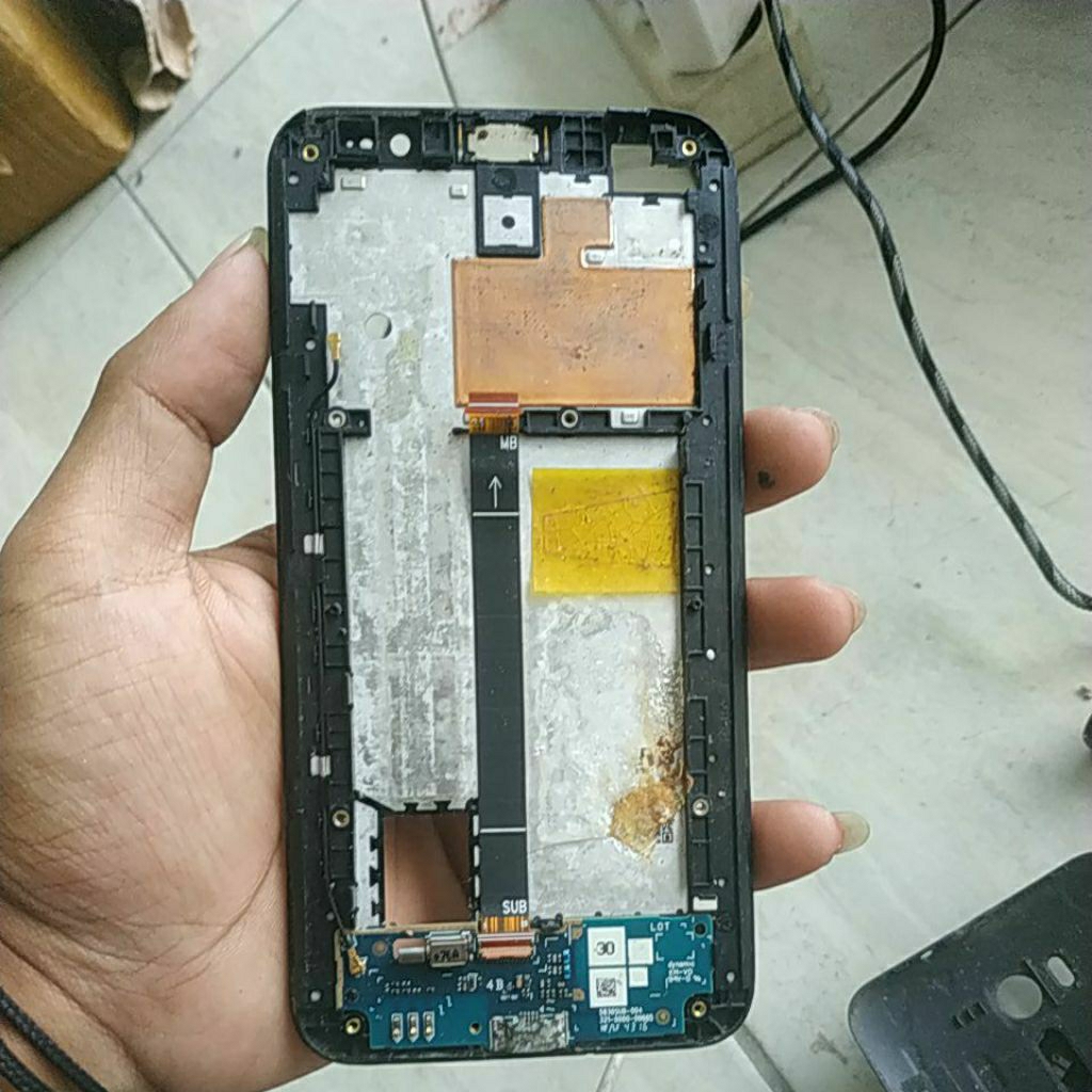 frame bekas Asus Zenfone 2 laser,dapat sesuai gambar
