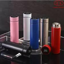 Termos Led Glossy Stainless 500ml Tahan Panas TERMOS VACUUM BOTOL STAINLESS LED digital