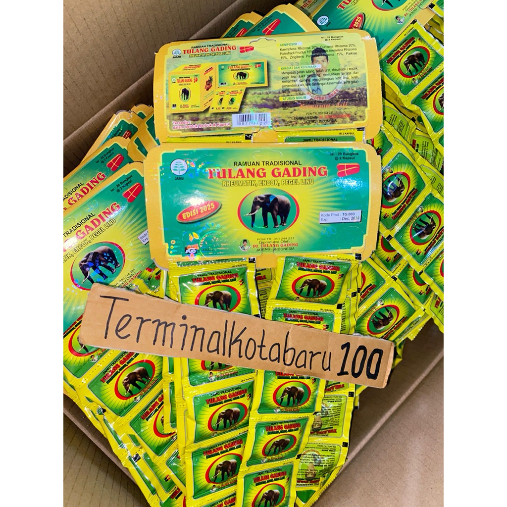 tulang gading original kapsul