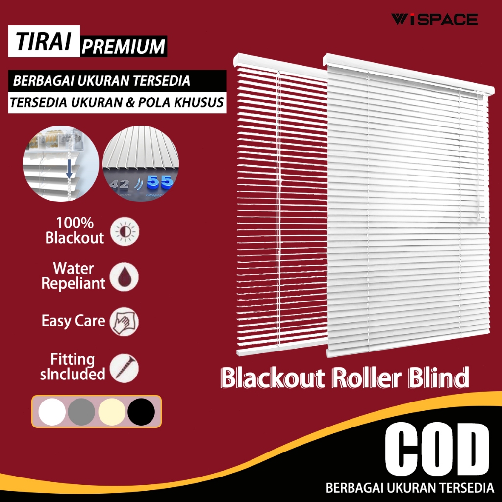 Venetian Blinds Venetian Blind Custom Venetian Blind Jendela 60x100 COD Venetian Blind Aluminium 25 