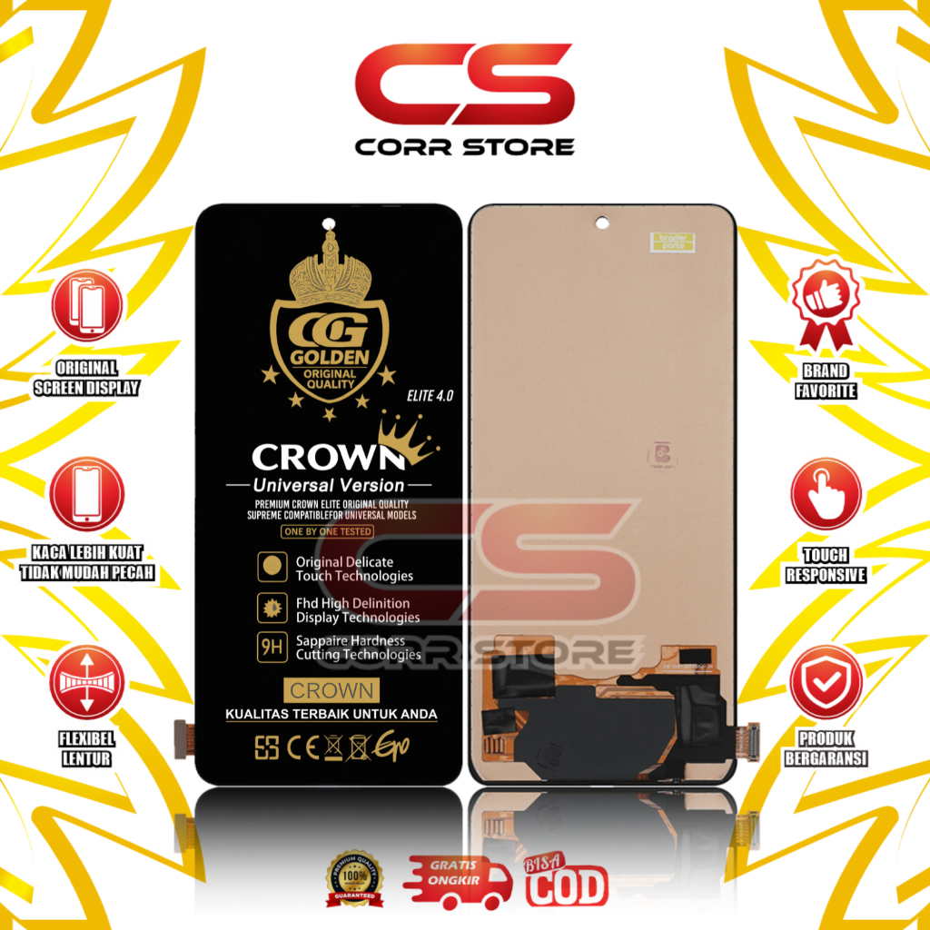 LCD TOUCHSCREEN POCO F3 / F3 PRO / F4 / REDMI K40 / K40 PRO / K40 PRO PLUS / MI11i ORIGINAL POCOPHON