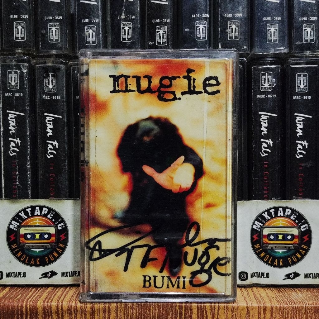 Kaset - Nugie - Bumi (Legalisir/TTD Nugie) Full Laminating - Radio Tape - Kaset Pita - Radio - Pemut