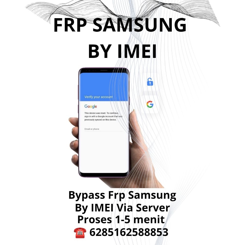 SAMSUNG FRP By IMEI Via SERVER PERMANENT