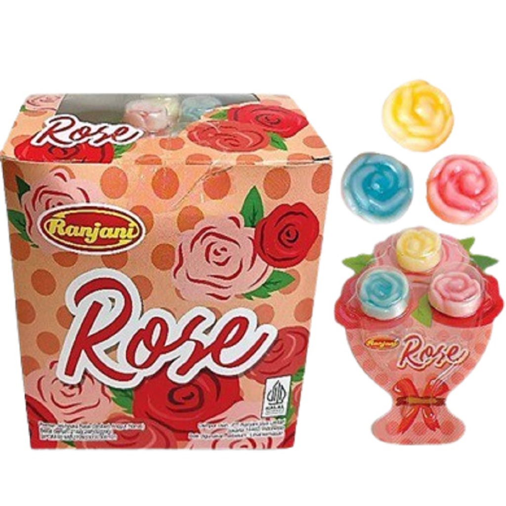 

RANJANI Rose Gummy isi 24's Per Box