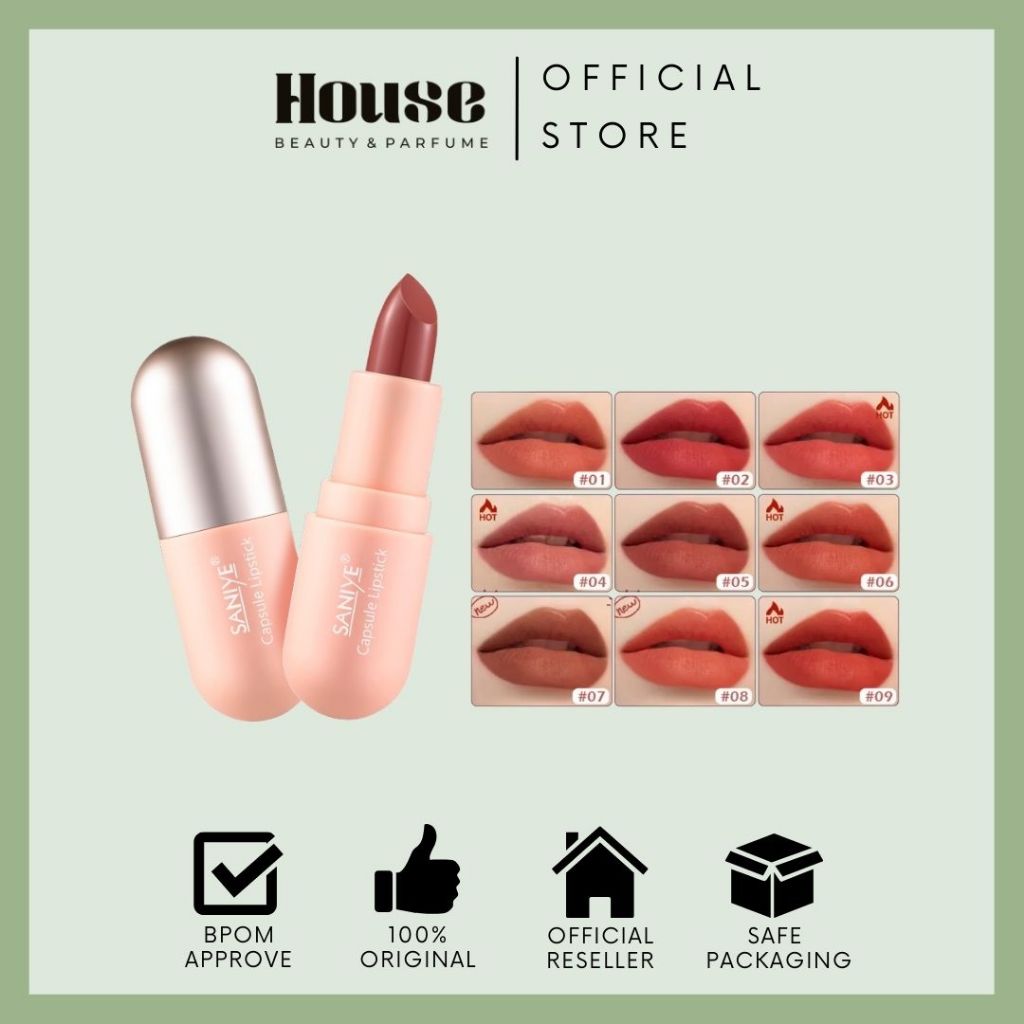 SANIYE Velvet Capsule Lipstick