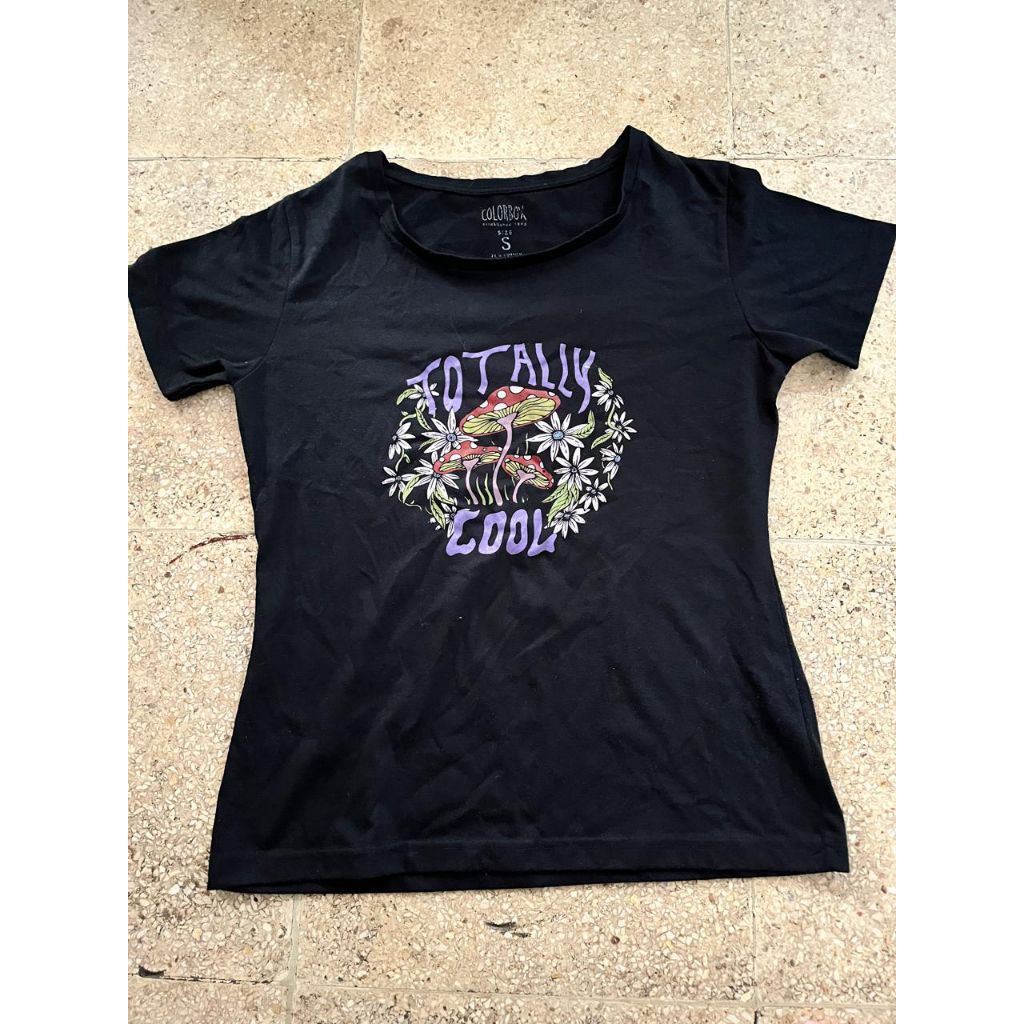 T-shirt colorbox wanita preloved