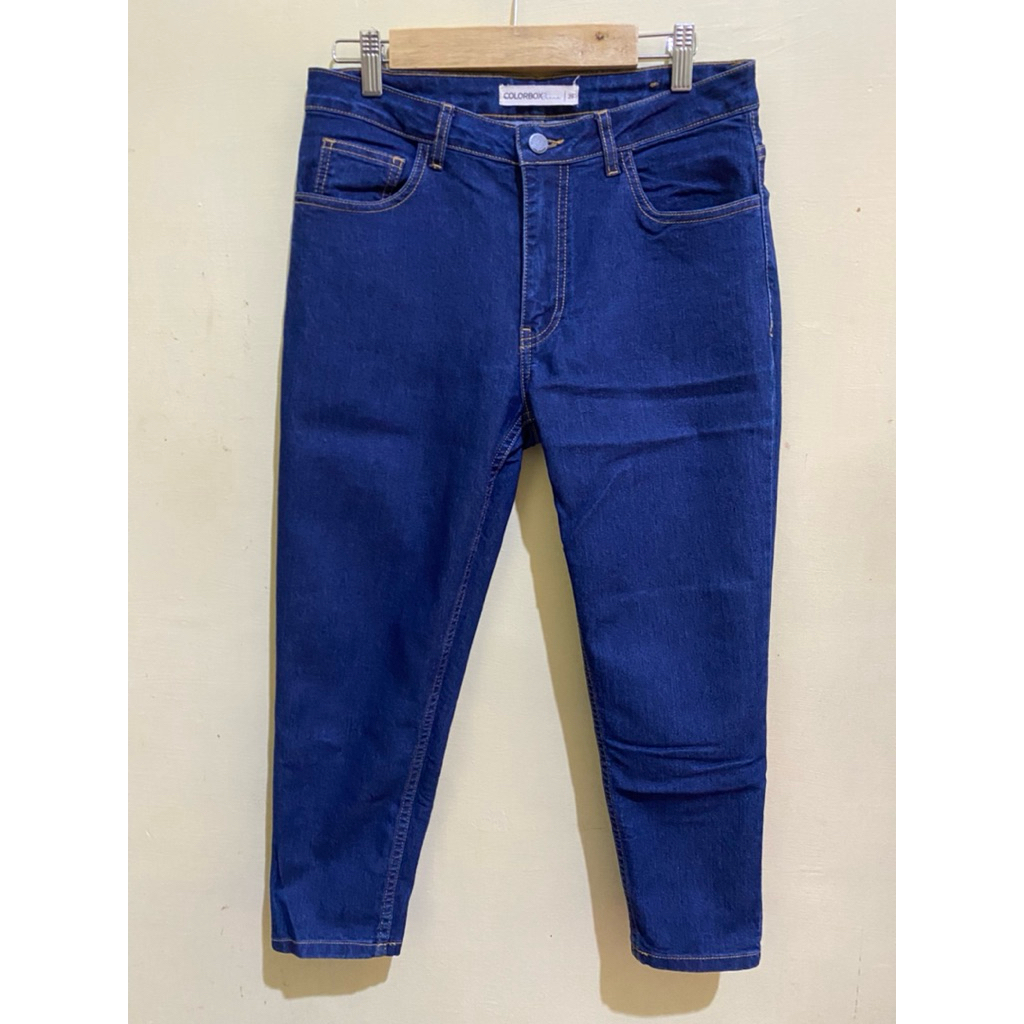 CELANA JEANS WANITA COLORBOX PRELOVED