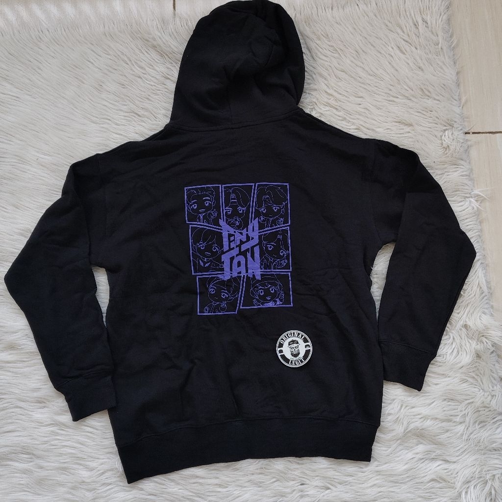 Zip Hoodie Tiny Tan BTS