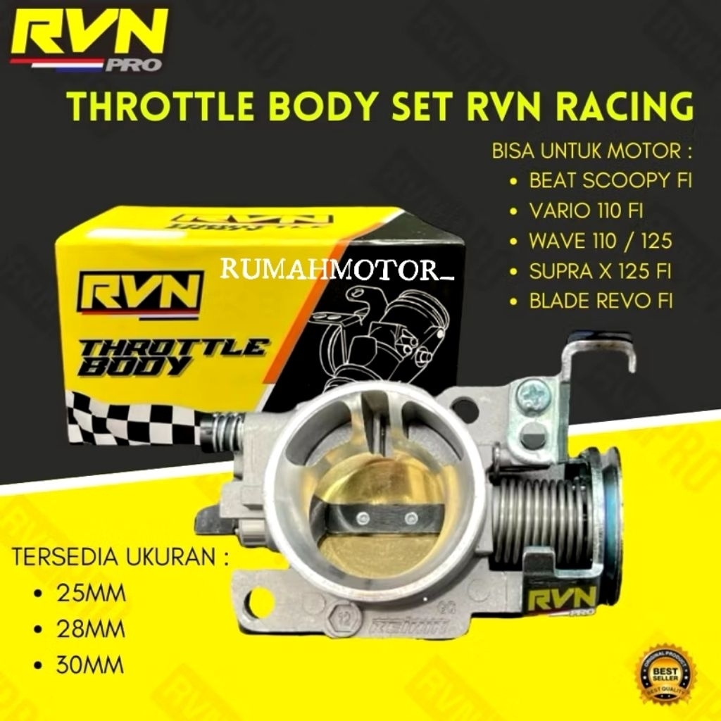 THROTTLE BODY TUAS GAS RACING BEAT VARIO FI RVN
