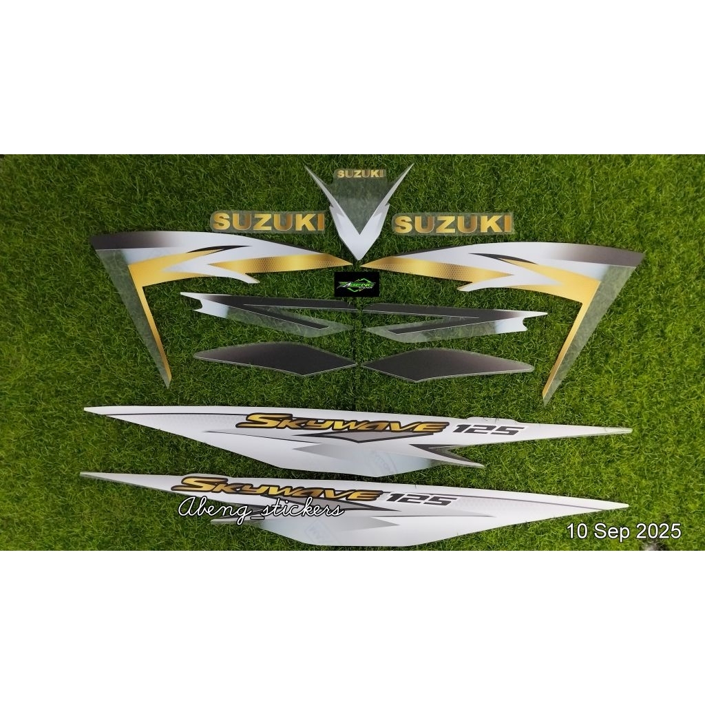 STRIPING TRANSPARAN SKYWAVE 125