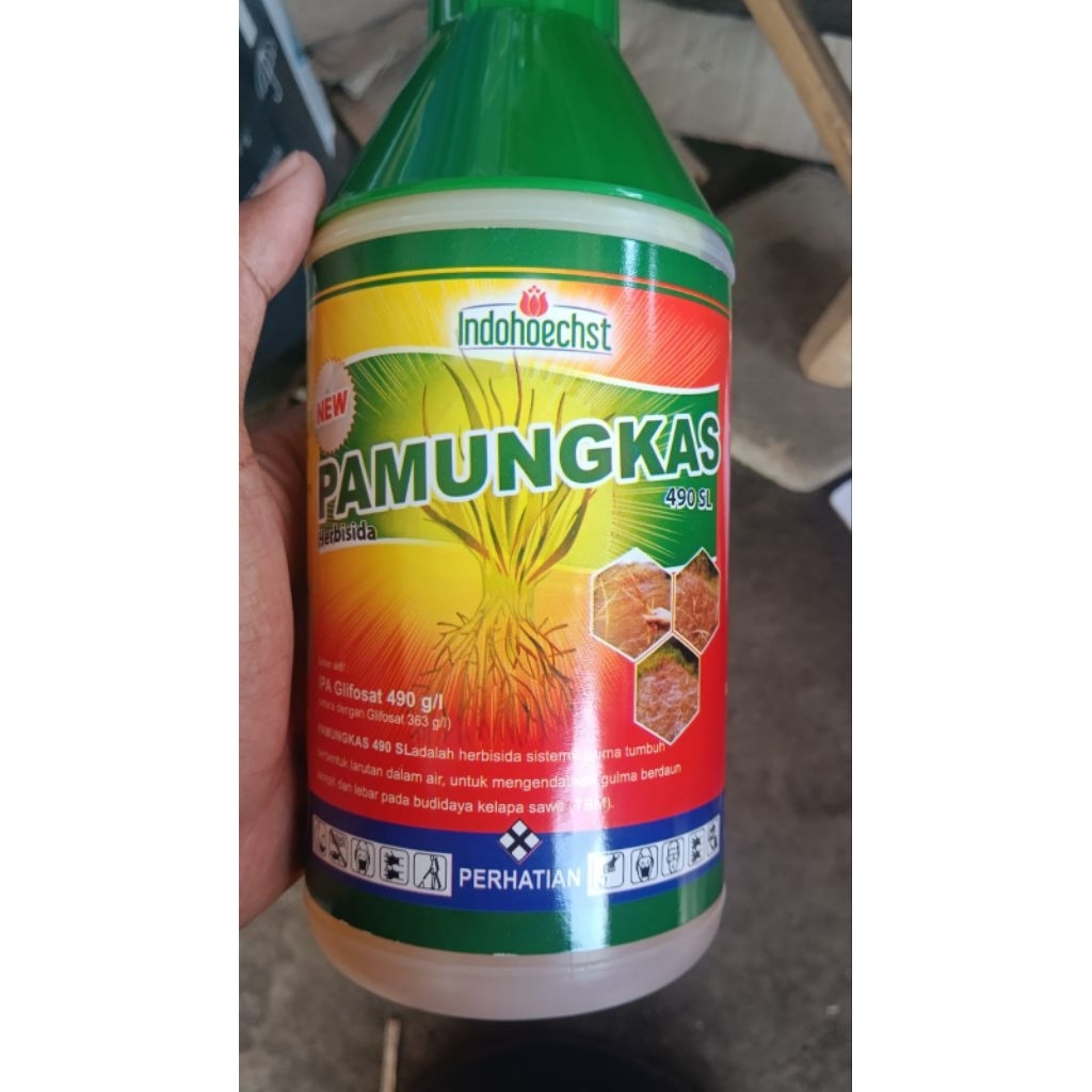 Pamungkas glifosat 490 SL. Herbisida obat rumput ampuh 1 liter
