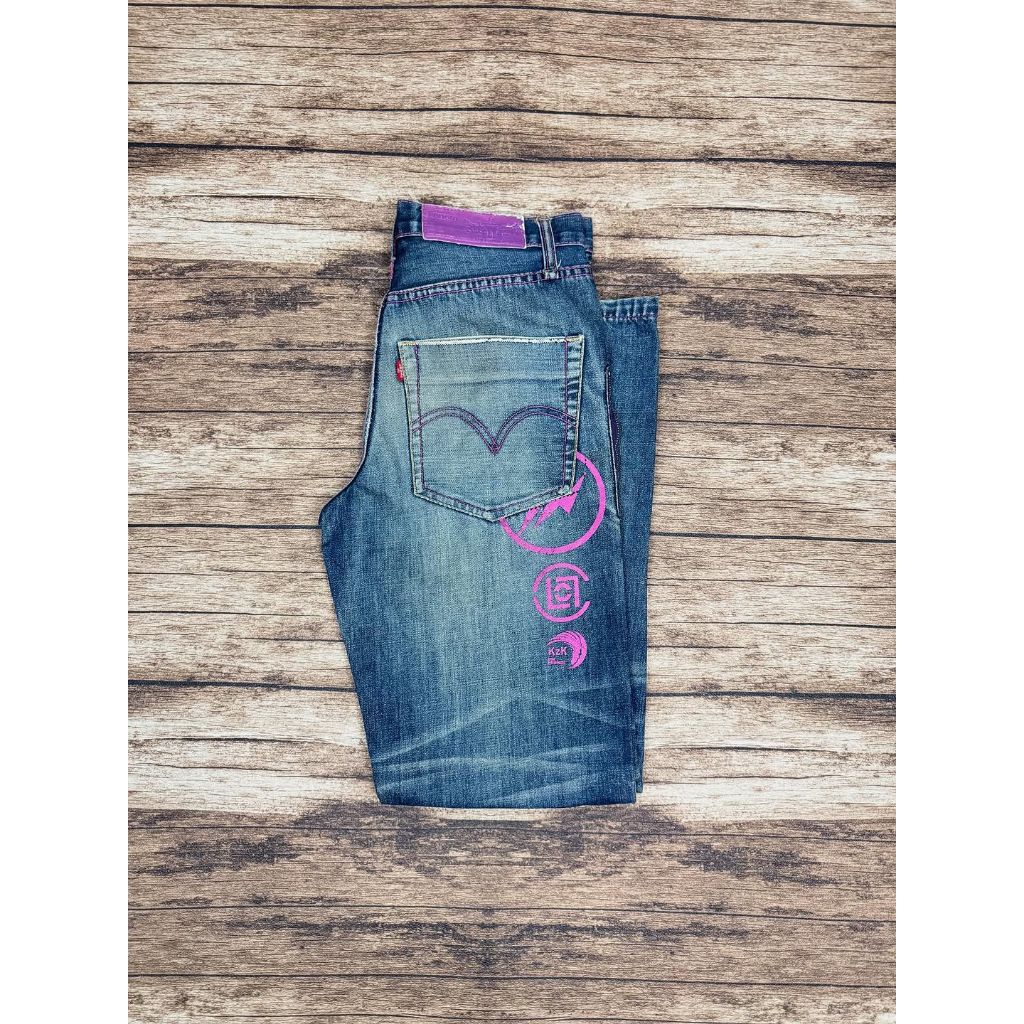 lev!’s 505 japan x fenom x cloth denim long pants #JLLP377
