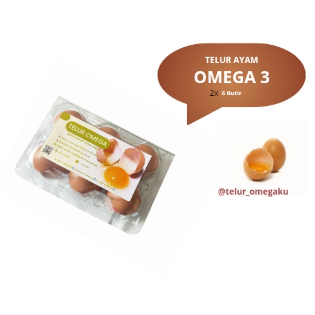 

Telur Omega Uk. Sedang (Mika) 12 Butir