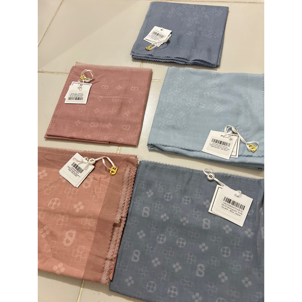 as is buttonscarves - monogram series