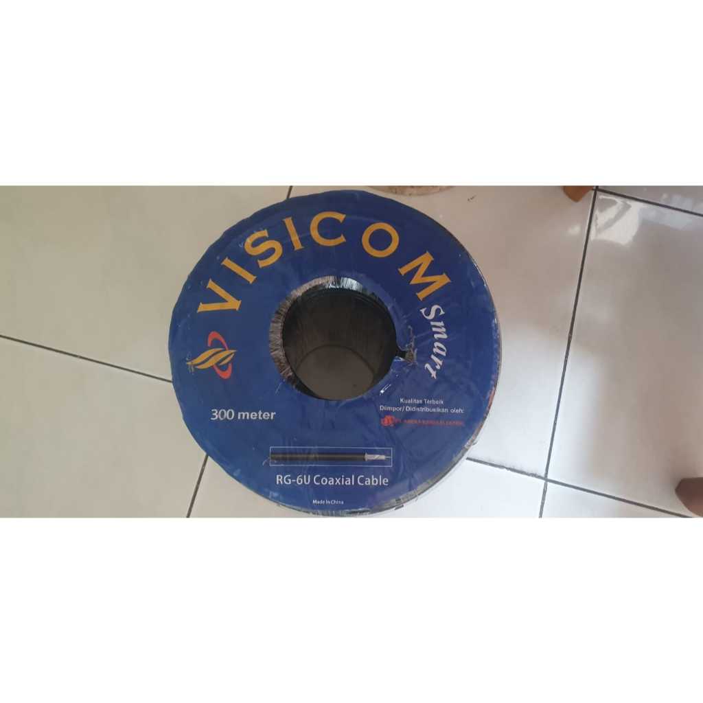 Kabel Antena Visicom RG-6U Coaxial Cable Per Meter
