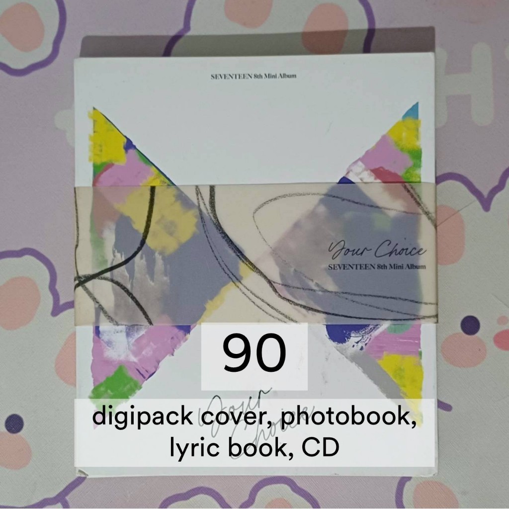 SEVENTEEN YOUR CHOICE ONE SIDE VER ALBUM INCLUSION